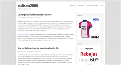 Desktop Screenshot of ciclismo2005.com